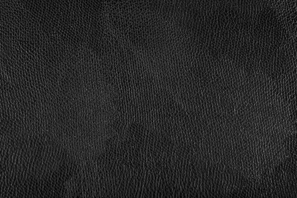 Black leather textured background — Stock Photo, Image