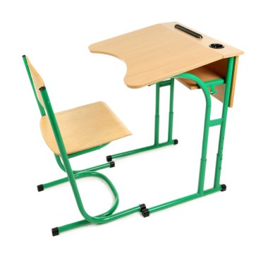 Ahşap masa ve sandalye