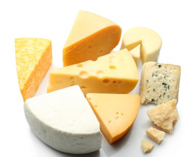 izole üzerine beyaz peynir türleri
