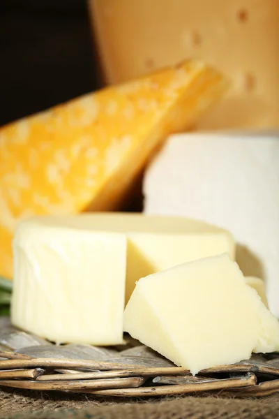 Different sort of cheese — Stock Photo, Image