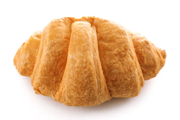 Läckra croissanter isolerad på vit — Stockfoto