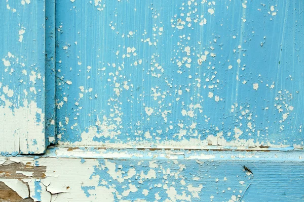 Vieille surface en bois coloré avec des fissures — Photo