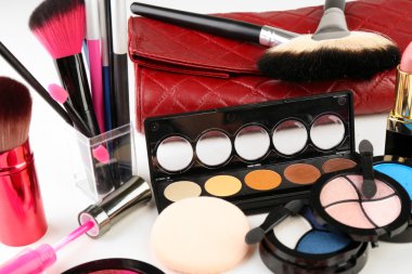 Farklı kozmetik yakın çekim