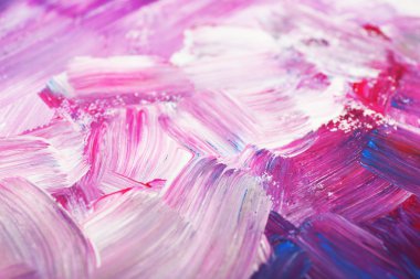 Arkaplan olarak soyut renkli fırça darbeleri