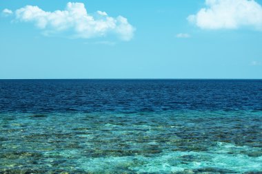 Okyanus suyu arkaplanı