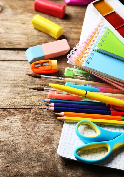 Cancelleria della scuola luminosa — Foto Stock