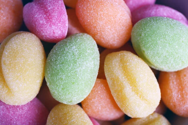 Słodkie cukierki, zbliżenie — Zdjęcie stockowe