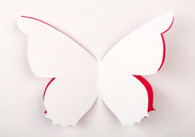 kesme kağıt kelebek