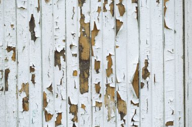 Eski renkli ahşap yüzey