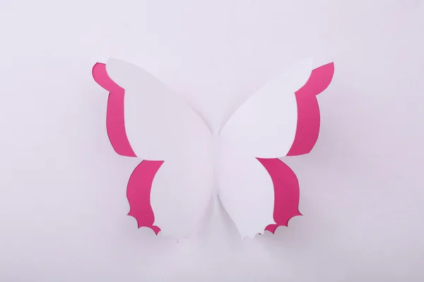 Cutout paper butterfly — Stock Photo, Image