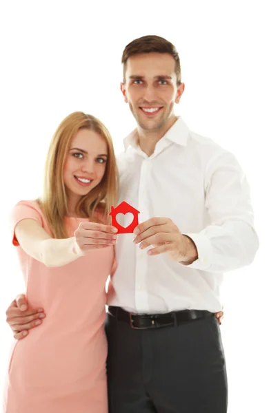 Casal jovem atraente — Fotografia de Stock