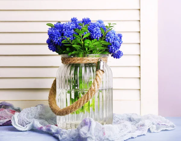 Blue bell flowers — Stock Photo, Image