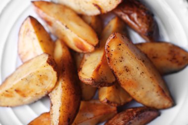 Fırında patates ezme üzerinde kapat