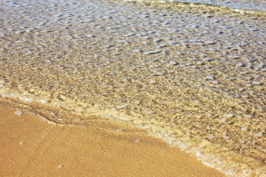 Plaj ve dalga arka plan