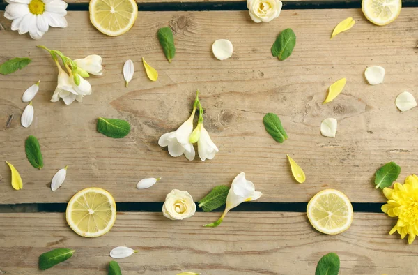 Fondo con hermosas flores — Foto de Stock