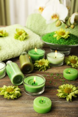 Güzel spa kompozisyonu