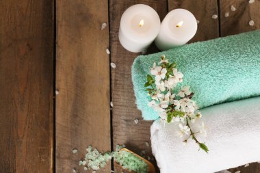 Güzel spa kompozisyonu