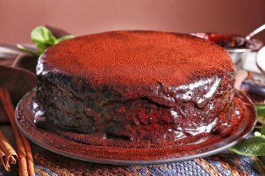 lezzetli çikolatalı kek