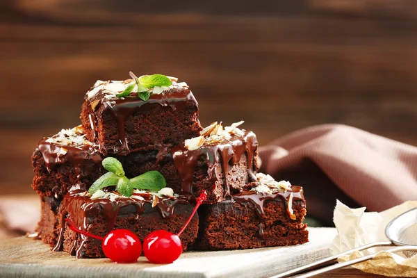 Pyszne Torty czekoladowe — Zdjęcie stockowe