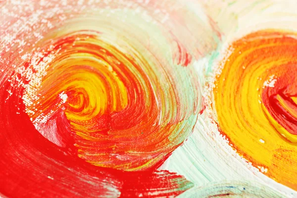 Abstract colorful brushstrokes — Stock Photo, Image