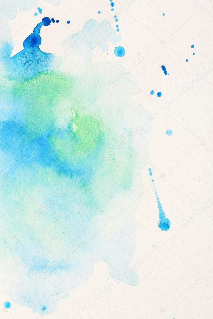 Watercolor texture on paper