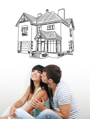 sevgi dolu iki katta oturan