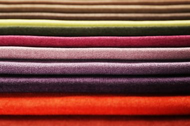 renkli doku kırıntıları yakından