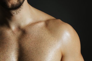 kas genç adam yakın çekim