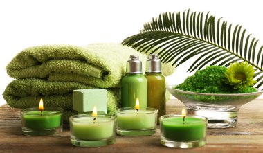 Güzel spa kompozisyonu