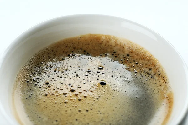 Cup of coffee, closeup — Stock Photo, Image