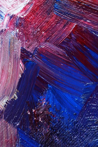 Arkaplan olarak soyut renkli fırça darbeleri — Stok fotoğraf
