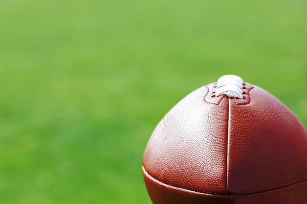 Rugby ball on close up — Stock Photo, Image