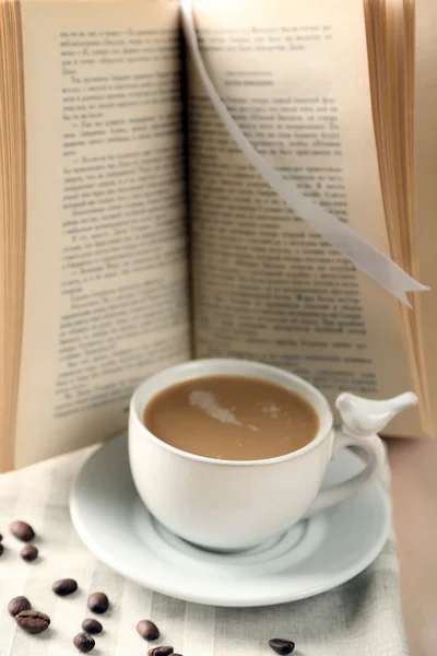 Still life with cup of coffee — Stock Photo, Image