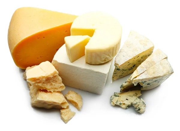 Различные сорта сыра Стоковое Изображение