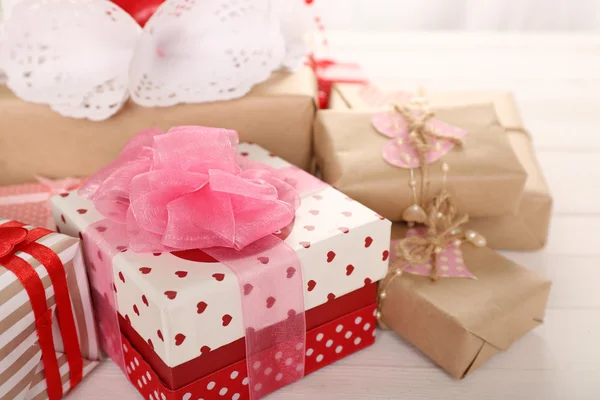 Beautiful gift boxes — Stock Photo, Image