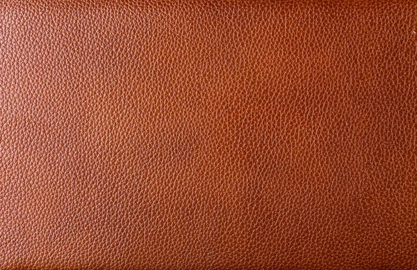 Brown leather texture background — Stock Photo, Image