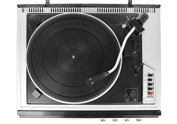 Turntable vinil kaydedici — Stok fotoğraf