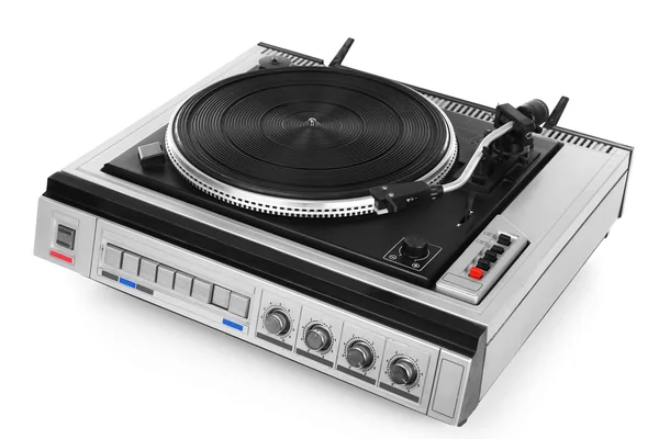 Turntable vinyl record player — Stock Photo, Image