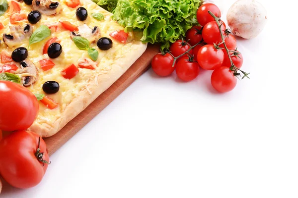 Läcker hemlagad pizza — Stockfoto