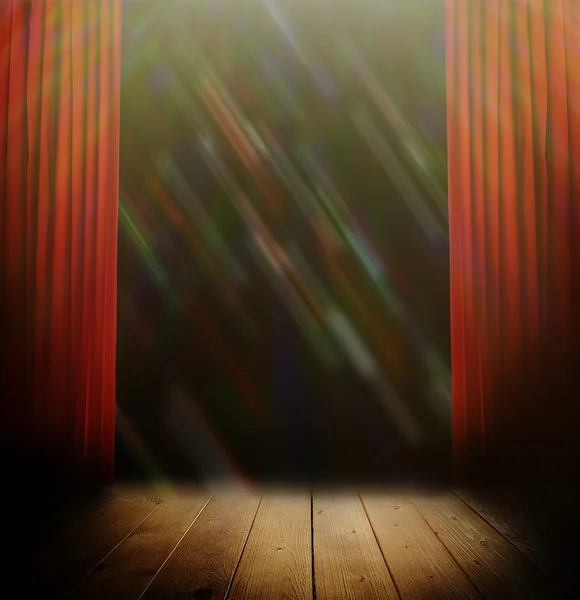 Empty stage before performance — Stock Photo, Image