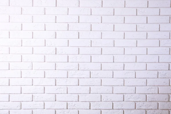 White brick wall background — Stock Photo, Image