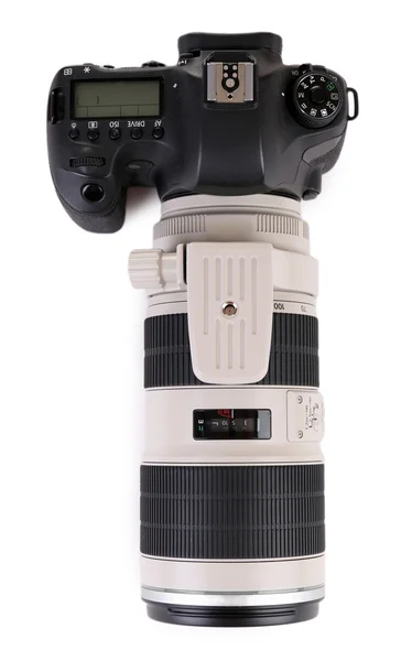 Цифрова фотокамера ізольована на білому — стокове фото