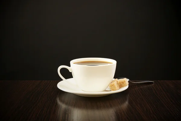 角砂糖をコーヒー 1 杯 — ストック写真