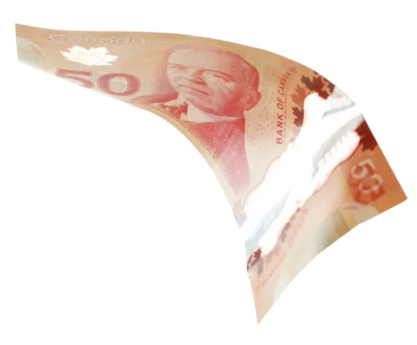 Canadian 50 Dollar, isolated — Stock Photo, Image