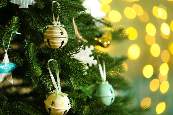 Albero di Natale decorato — Foto Stock