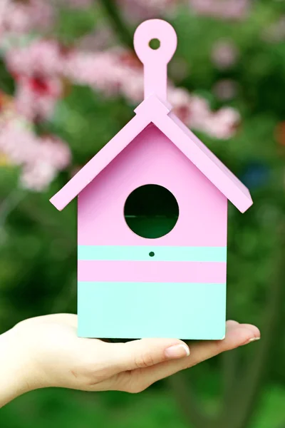 Decorative nesting box — Stock Photo, Image