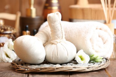 Güzel spa kompozisyonu