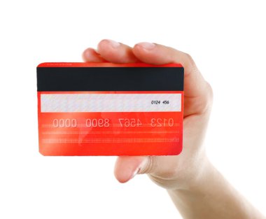 El ele tutuşan kredi kartı