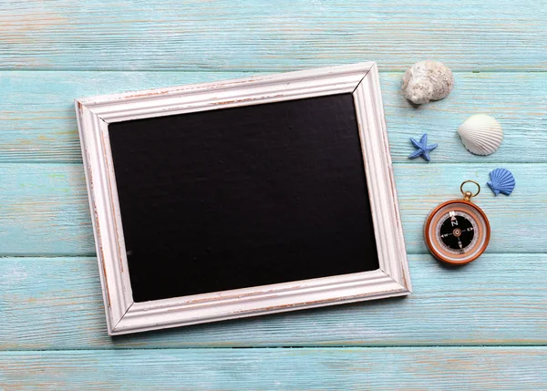 Travel inscription on wooden background — Stock Photo, Image