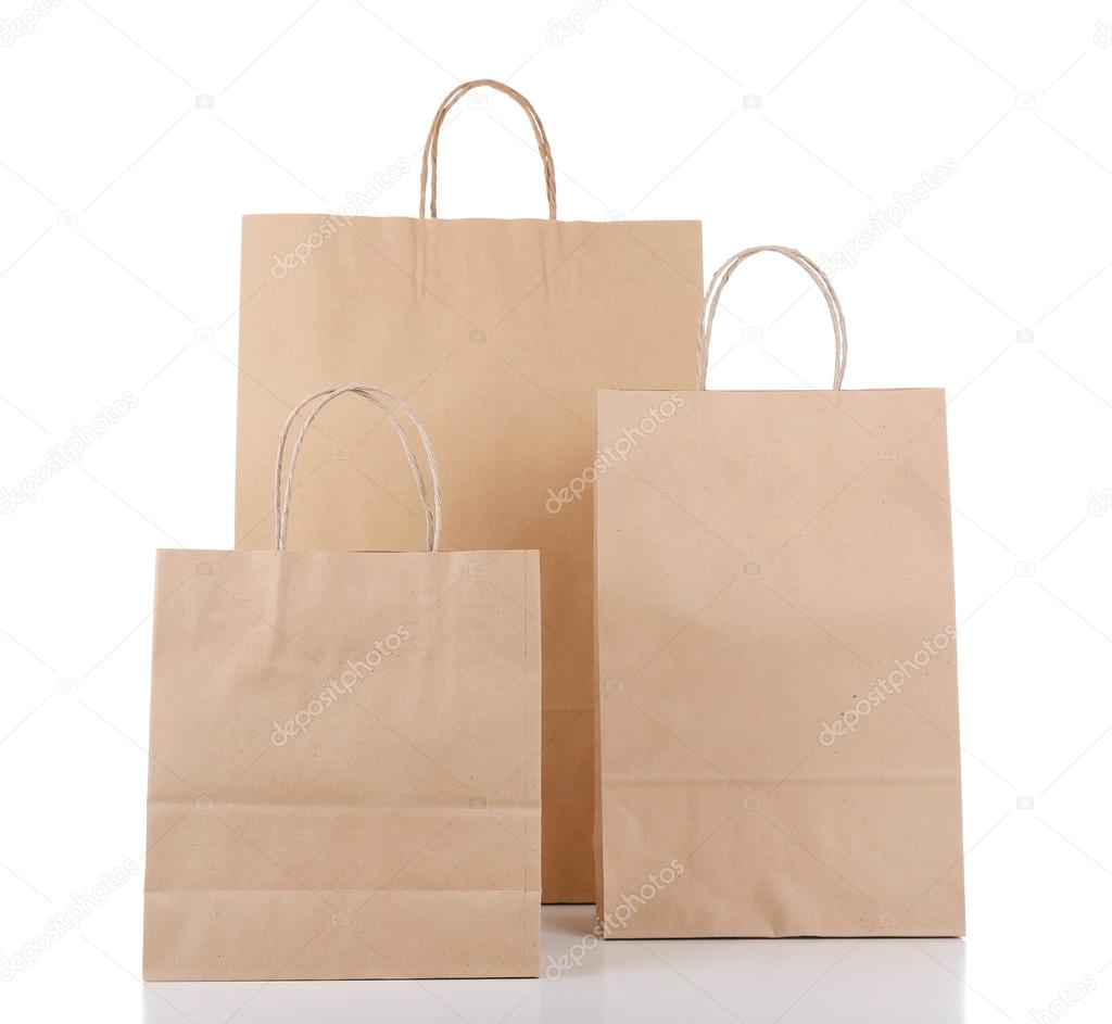 Paper shopping bags